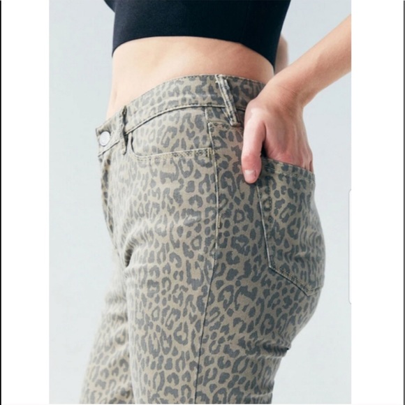 Pacsun Hi Waist Skinny Cheetah Stretchy Jeans - Picture 3 of 8